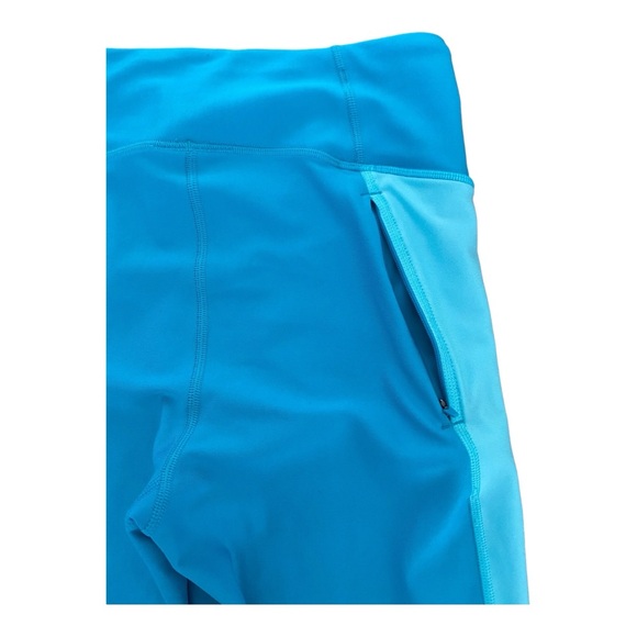 Under Armour Women's Armour Fly Fast Graphic Crop, Deceit (439)/Venetian Blue, M - Picture 9 of 9